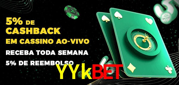 Promoções do cassino ao Vivo YYkbet